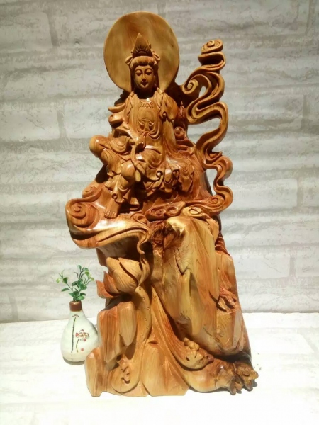 崖柏高油陈化料     圆光观音